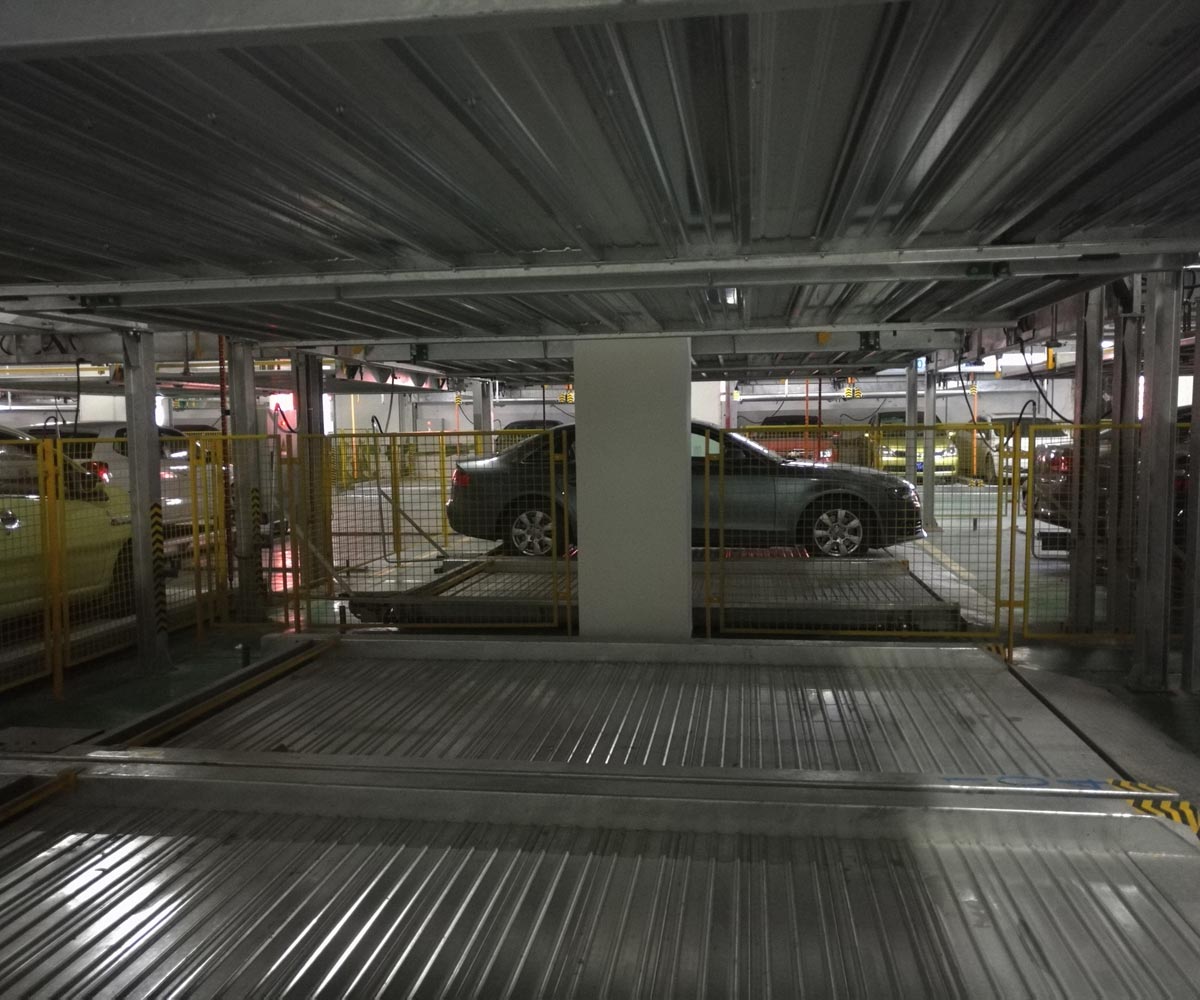 昭陽PSH9九層升降橫移式自動立體停車庫